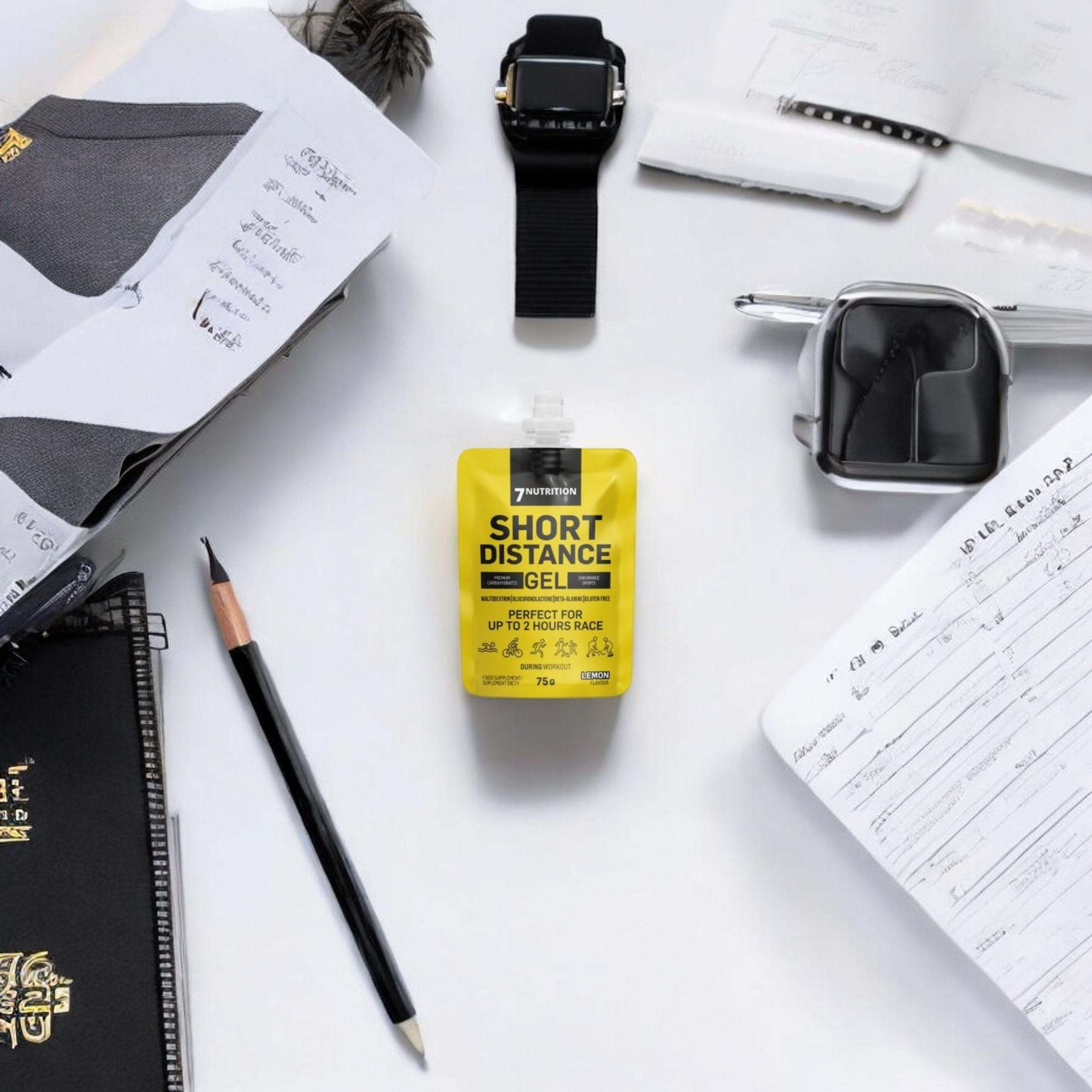 7 NUTRITION - Gel Courte Distance - 75g - Citron