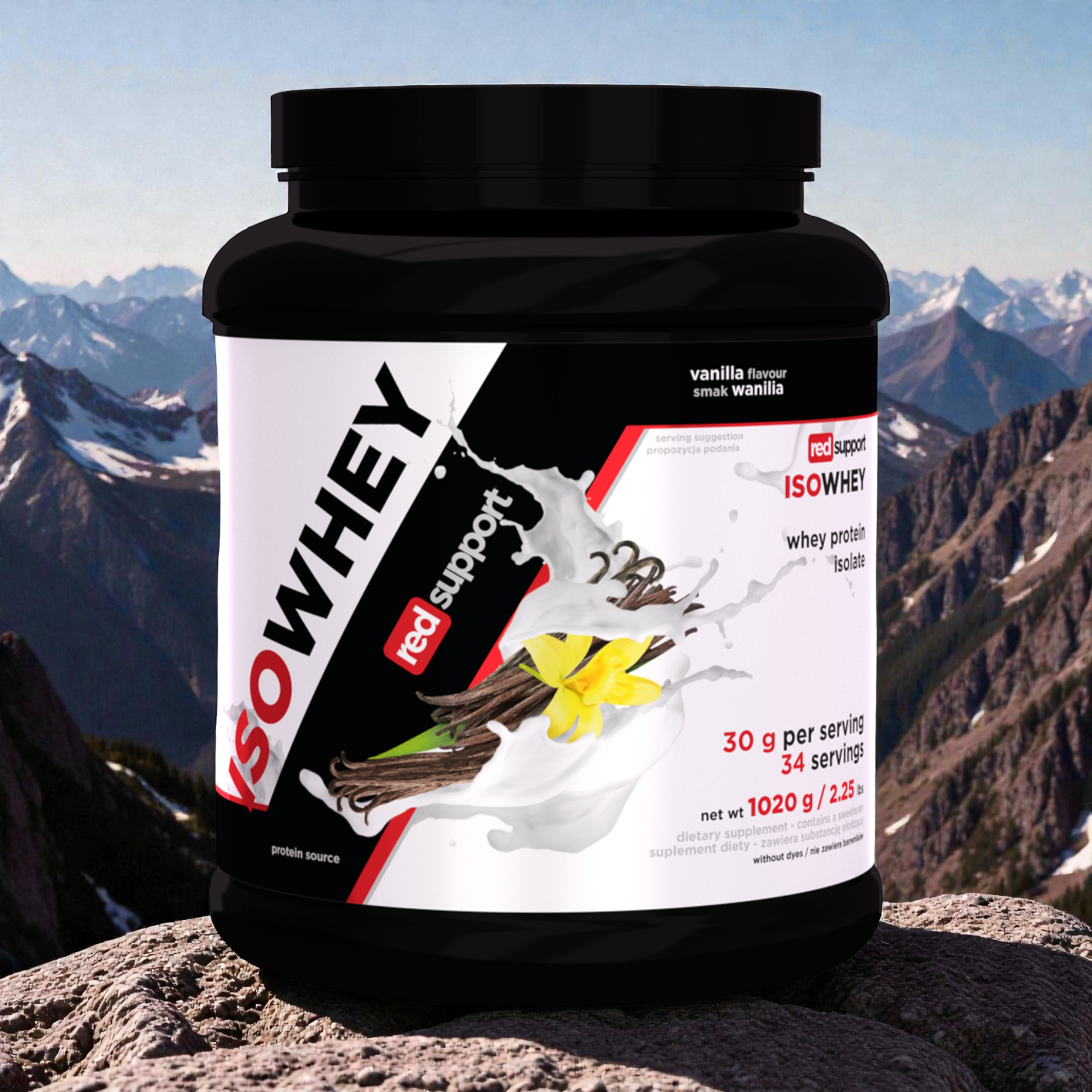 RED SUPPORT IsoWhey - 1020g