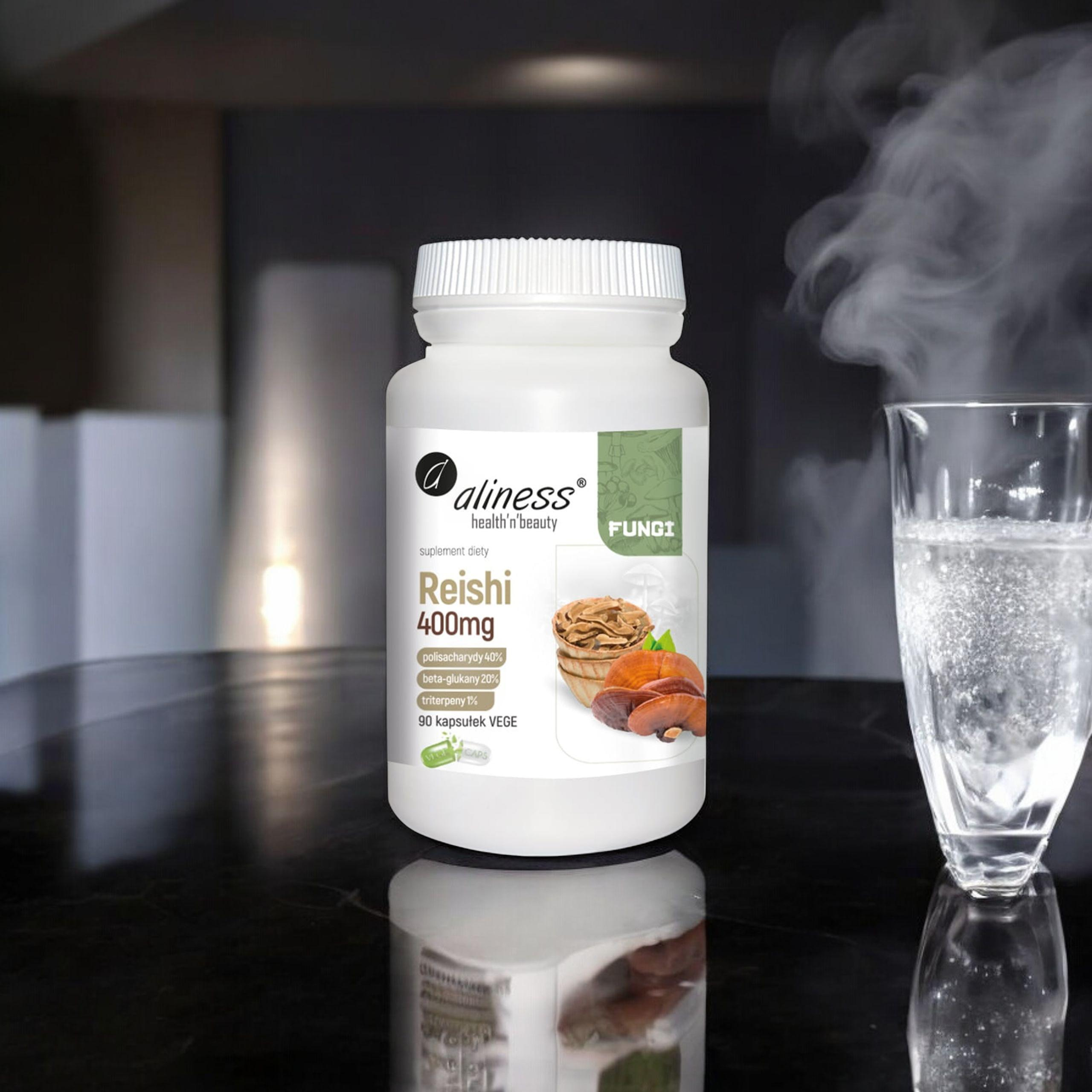 ALINESS - Reishi 400mg - 90vcaps.