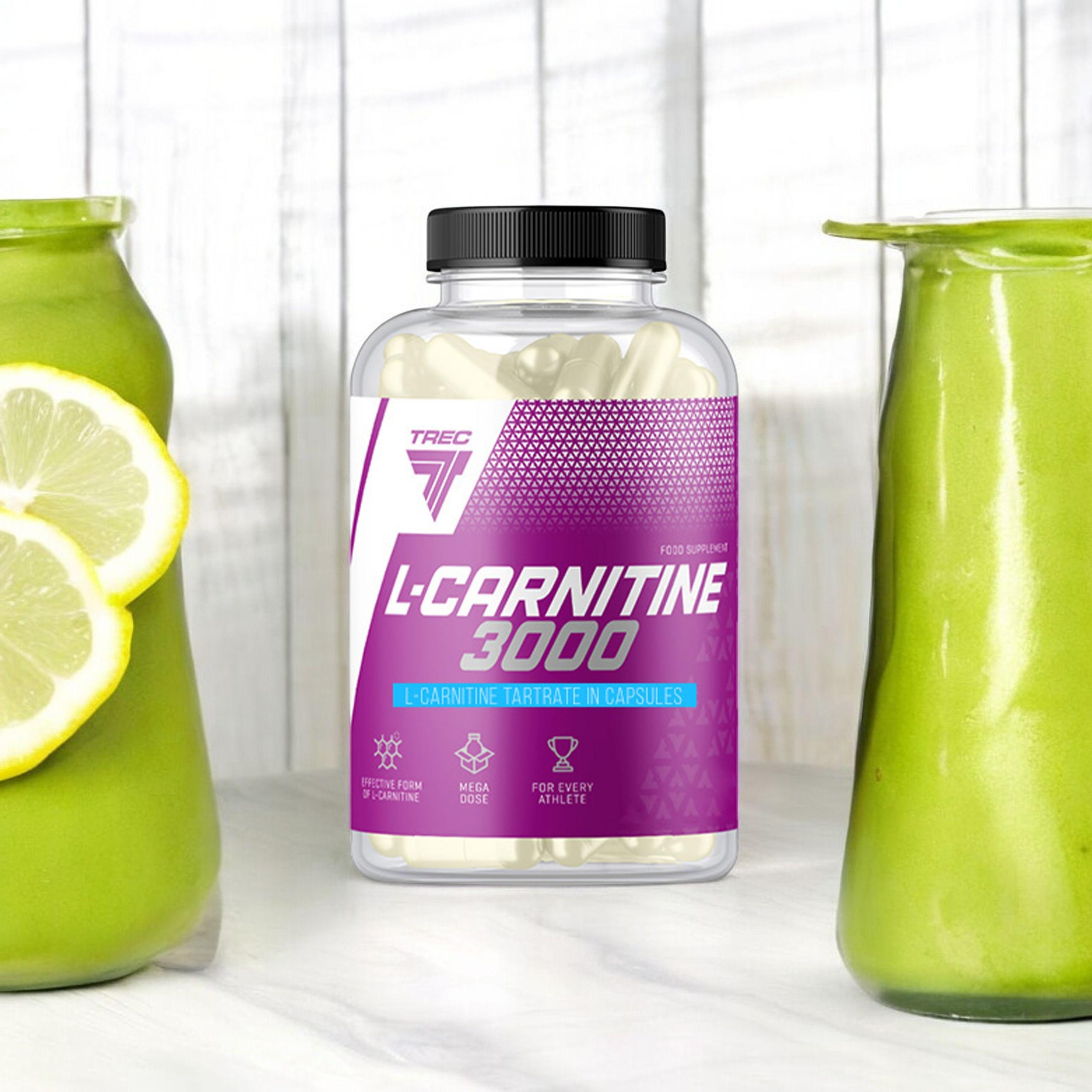 TREC L-Carnitine 3000 - 60caps. - L-Carnitine