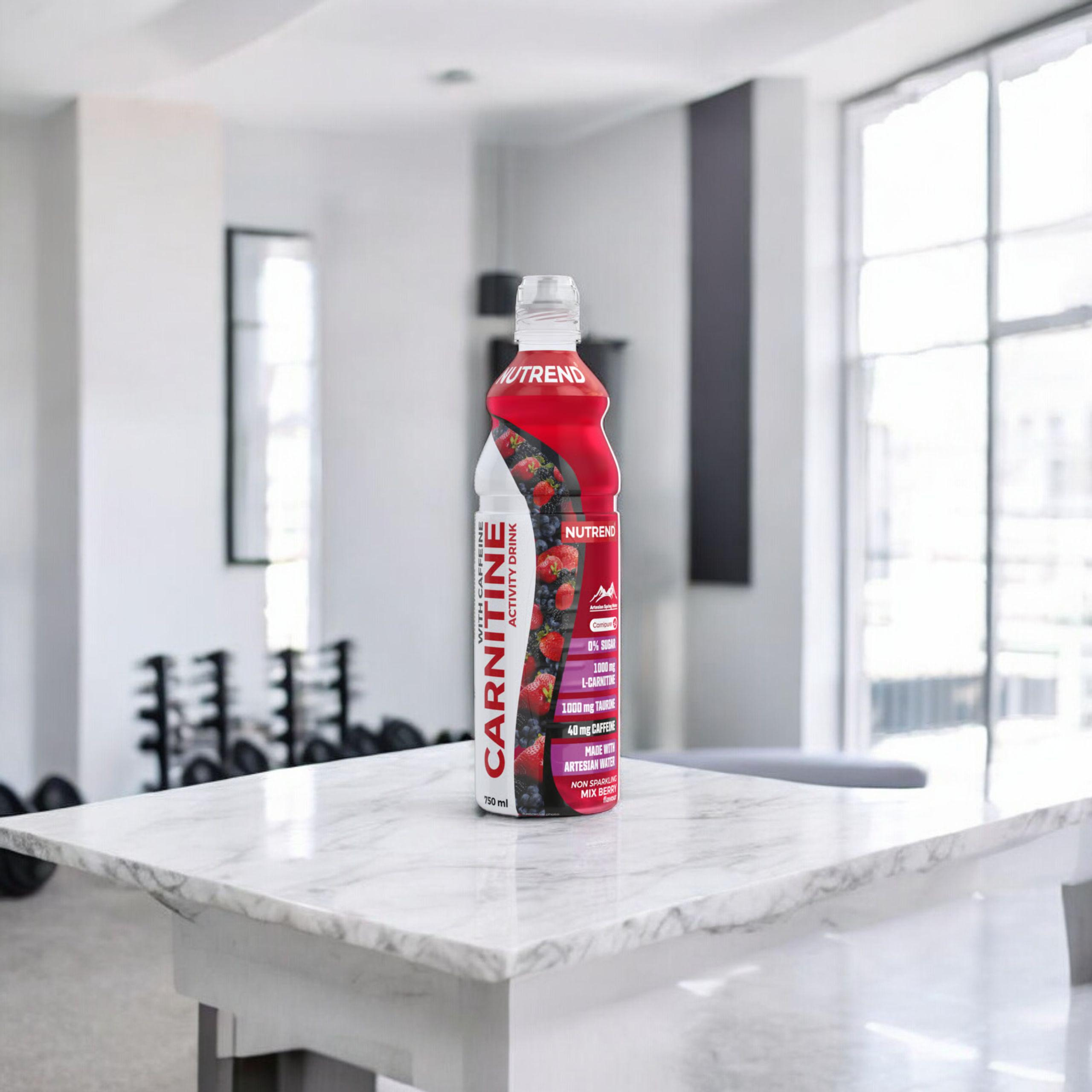 NUTREND Boisson à la carnitine avec caféine - 8x 750ml 