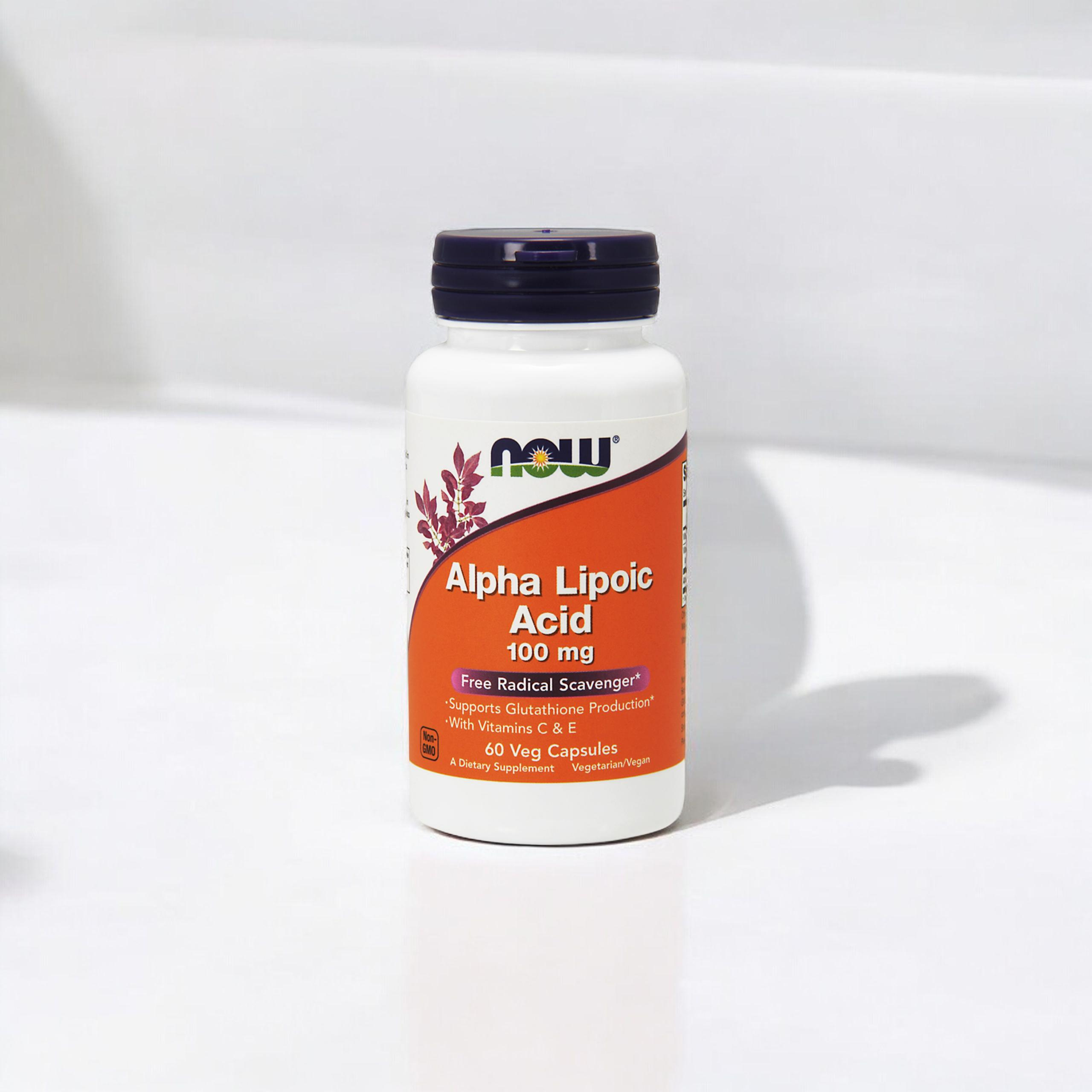 NOW Alpha Lipoic Acid 100mg - 60vegcaps