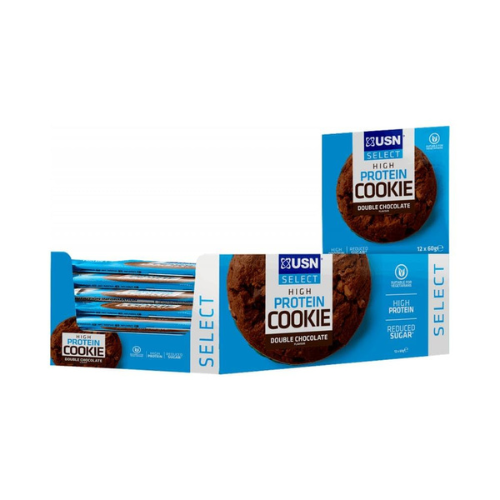 USN - Cookie Select - 12x 60g - Double Chocolat